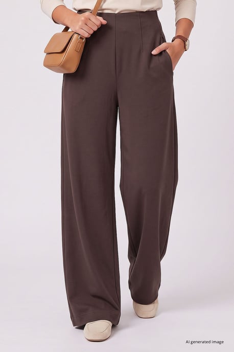 Damen gerade geschnittene Hose - Image 2