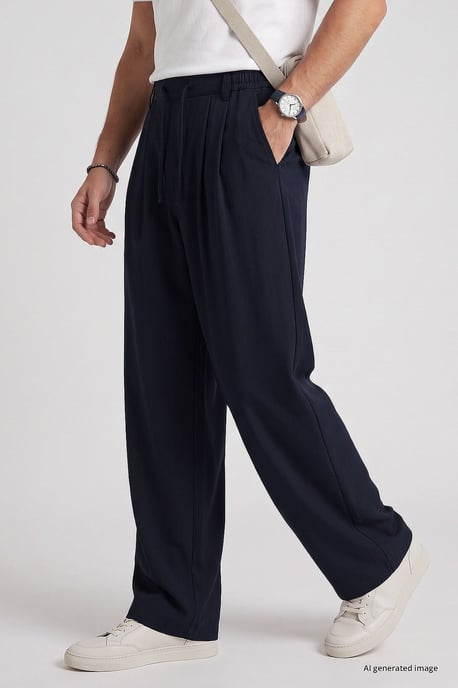 Herren Viskoseblend-Hosen - Image 4
