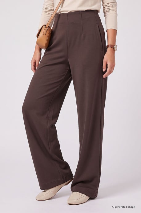 Damen gerade geschnittene Hose - Image 5