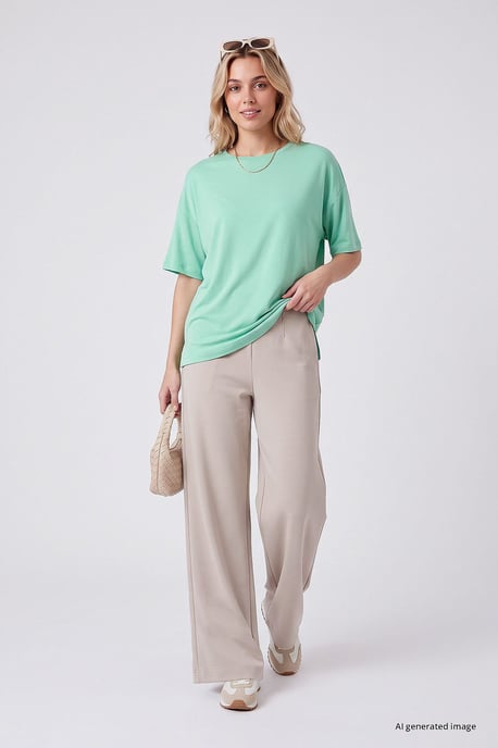 Damen gerade geschnittene Hose - Image 1