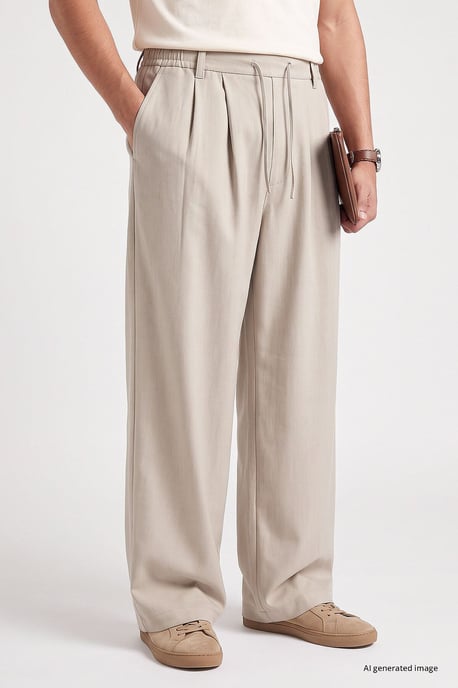Herren Viskose-Mix-Hosen - Image 2