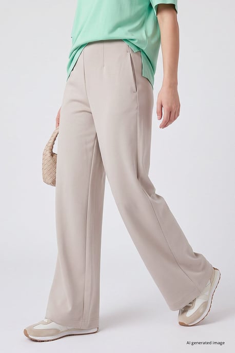 Damen gerade geschnittene Hose - Image 4