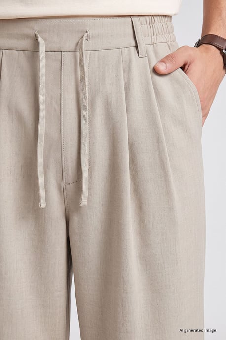 Herren Viskose-Mix-Hosen - Image 3