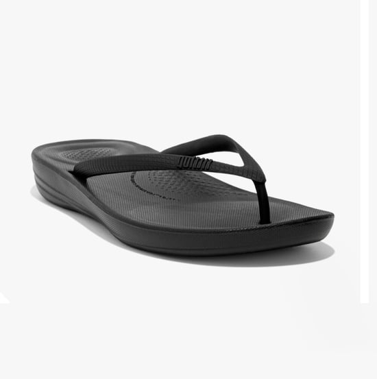 IQUSHION Damen Flip-Flop Ganz Schwarz - Image 3