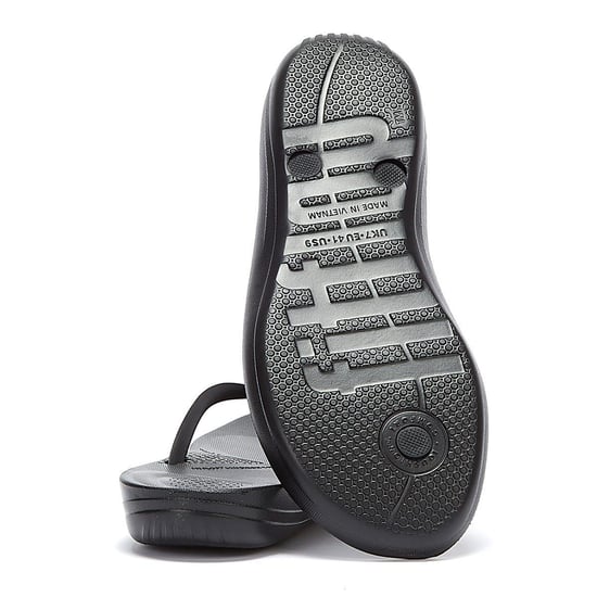 IQUSHION Damen Flip-Flop Ganz Schwarz - Image 6