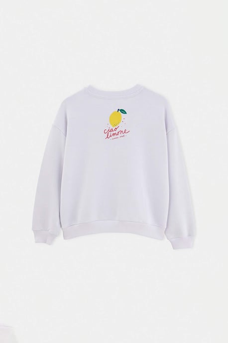 TRENDYOLKIDS Jungen Weiß Mit Grafikprint Lang, Oversize Sweatshirts - Image 2