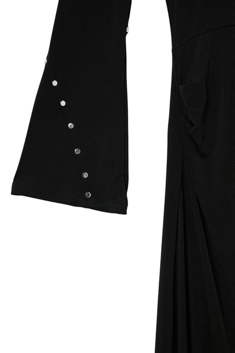 Trendyol Modest Damen Schwarz Einfarbig Maxi Lang A-Linie Modest Kleider - Image 5