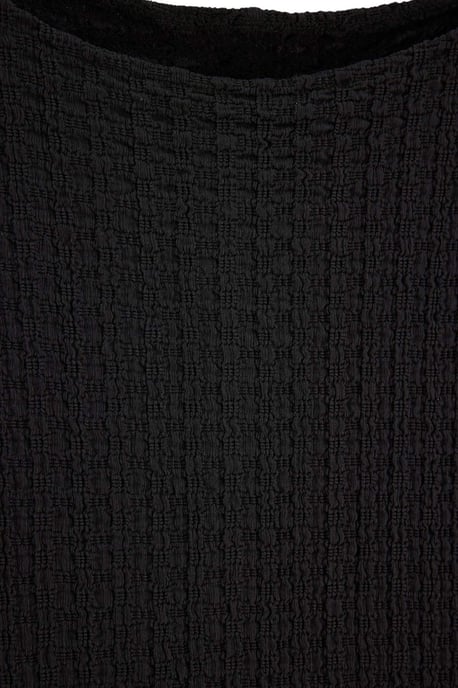 Trendyol Curve Maxi-bodyconkleid in großer Größe, einfarbig - Schwarz - Image 3