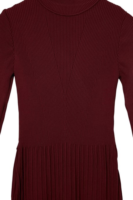 Trendyol Modest Damen Bordeaux Einfarbig Maxi Lang A-Linie Modest Kleider - Image 5
