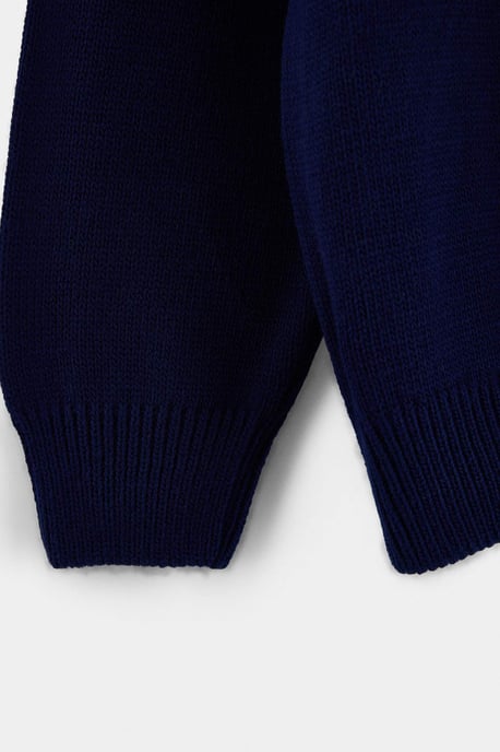 TRENDYOLKIDS Jungen Dunkelblau Mit Grafikprint Lang, Regular Fit Pullover - Image 3
