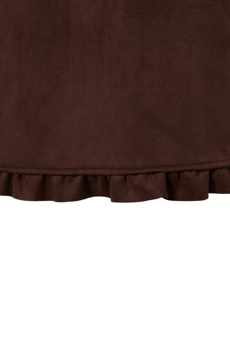 TRENDYOLMİLLA Damen Braun Einfarbig Kurz / Mini Ärmellos Bodycon Kleider - Image 3