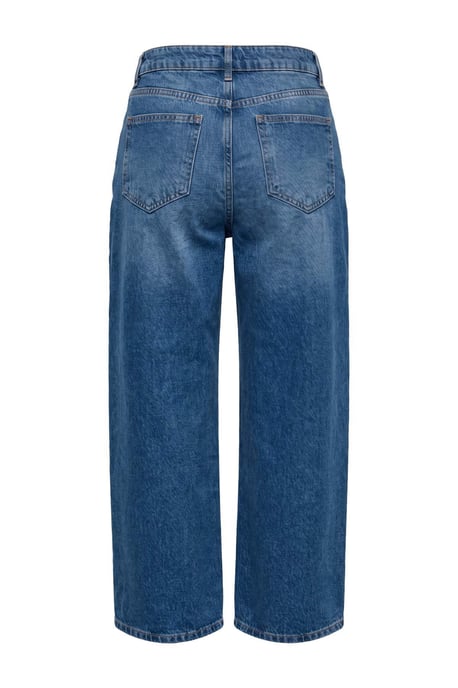 TRENDYOLMİLLA Damen Blau Einfarbig Barrel-Leg Normale Taille Jeans - Image 2