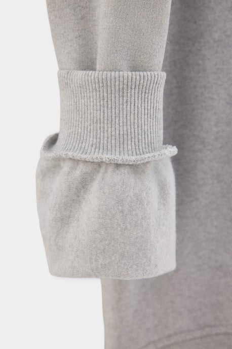 TRENDYOL MAN Herren Grau Einfarbig Lang, Oversize Große Größen Sweatshirts - Image 5