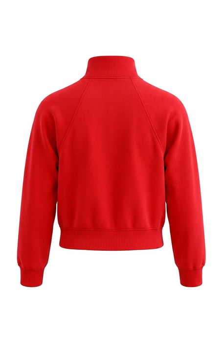 Trendyol Langärmliges Sweatshirt, regular fit - Rot - Image 2