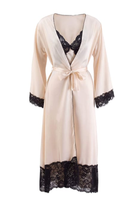 TRENDYOLMİLLA Damen Ecru Einfarbig Maxi Ärmellos Regular Fit Nachthemden - Image 5