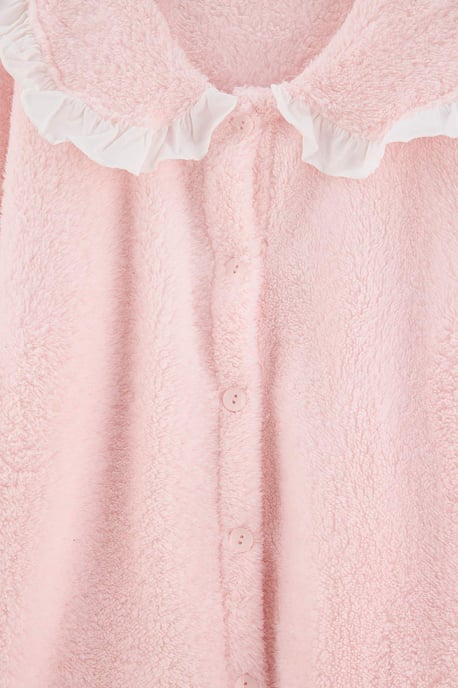 TRENDYOLMİLLA Damen 2er Pack Rosa Einfarbig 3/4-Ärmel Loungewear Regular Fit Pyjama- Sets - Image 3