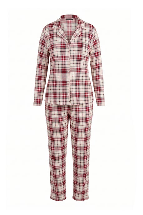 TRENDYOLMİLLA Damen 2er Pack Mehrfarbig Mit Grafikprint Lang, Regular Fit Pyjama- Sets - Image 3
