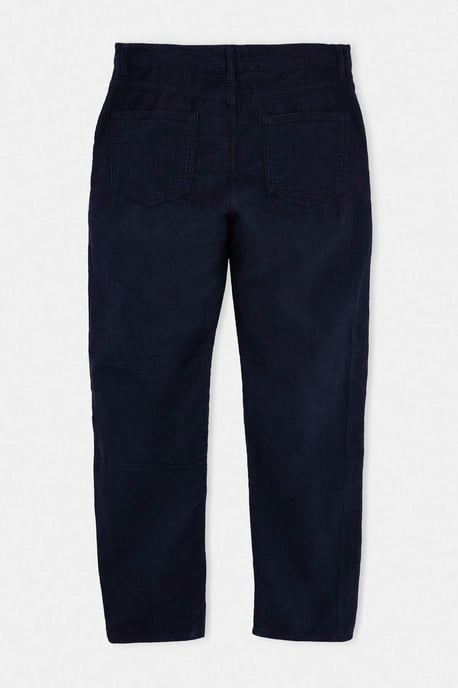 TRENDYOL MAN Herren Dunkelblau Einfarbig Gerade Normale Taille Hosen - Image 2