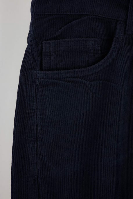 TRENDYOL MAN Herren Dunkelblau Einfarbig Gerade Normale Taille Hosen - Image 3