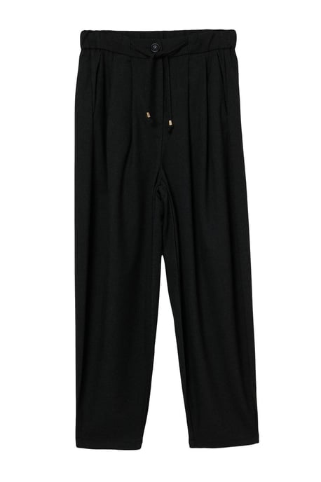 TRENDYOLMİLLA Damen Grau Einfarbig Karottenhose Normale Taille Hosen - Image 1