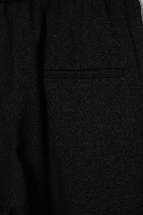 TRENDYOLMİLLA Damen Grau Einfarbig Karottenhose Normale Taille Hosen - Image 2