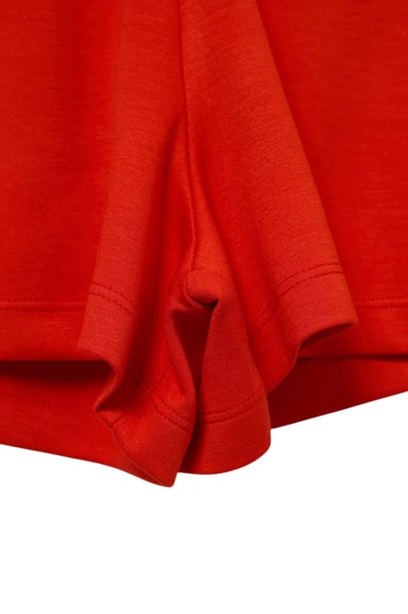 TRENDYOLMİLLA Damen Rot Einfarbig Lang, Regular Fit Zweiteilig Sets - Image 2