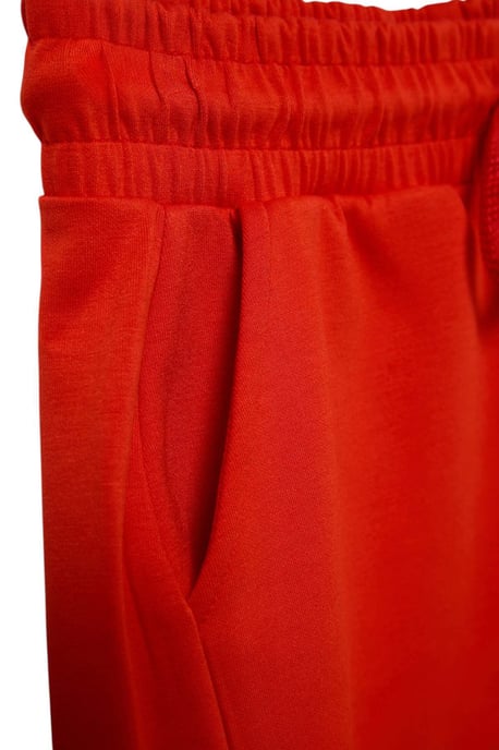 TRENDYOLMİLLA Damen Rot Einfarbig Lang, Regular Fit Zweiteilig Sets - Image 4