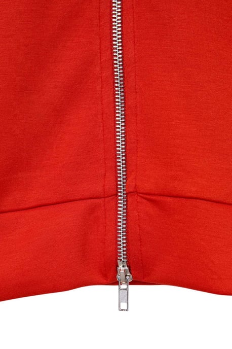 TRENDYOLMİLLA Damen Rot Einfarbig Lang, Regular Fit Zweiteilig Sets - Image 5