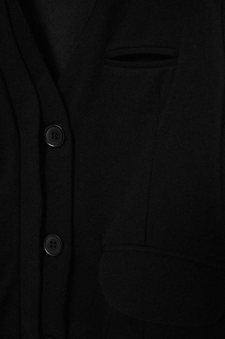 TRENDYOLMİLLA Damen Schwarz Colorblock Ärmellos Regular Fit Westen - Image 3