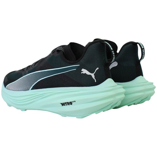 Puma Deviate Nitro Elite Trail Herren Schwarze Laufschuhe - Image 3