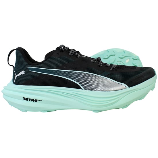 Puma Deviate Nitro Elite Trail Herren Schwarze Laufschuhe - Image 4