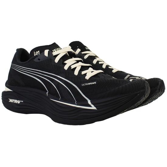 Puma x Represent Deviate Nitro Elite 3 Damen schwarze Laufschuhe - Image 2