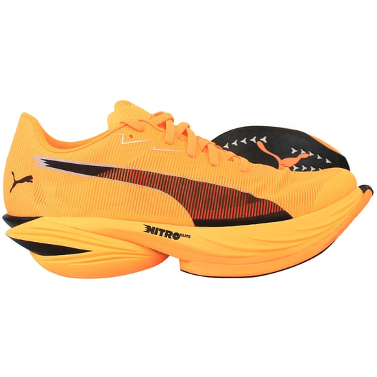 Puma Fast-R Nitro Elite 3 Damen Orangene Laufschuhe - Image 4