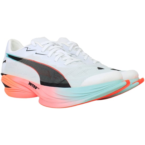 Puma Fast-R Nitro Elite 3 Damen Weiße Laufchuhe - Image 2