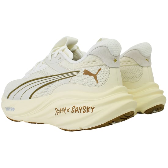 Puma Magnify Nitro 3 Saysky Damen Beige Laufschuhe - Image 3