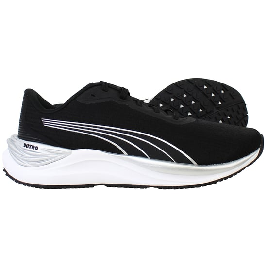 Puma Electrify Nitro 3 Kinder Schwarze Laufschuhe - Image 4
