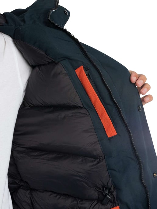 Superdry Everest Faux-Parka-Jacke, Blau - Image 6