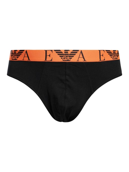 Emporio Armani 3 Pack Briefs, Schwarz - Image 2