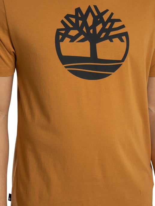 Timberland Baum-Logo-T-Shirt, Braun - Image 4