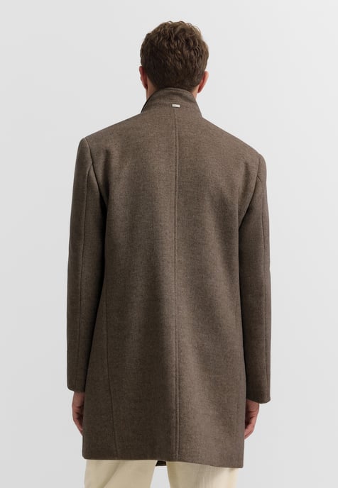 Bugatti Herren Mantel Wollmix Stehkragen Dynamic Series - Image 2