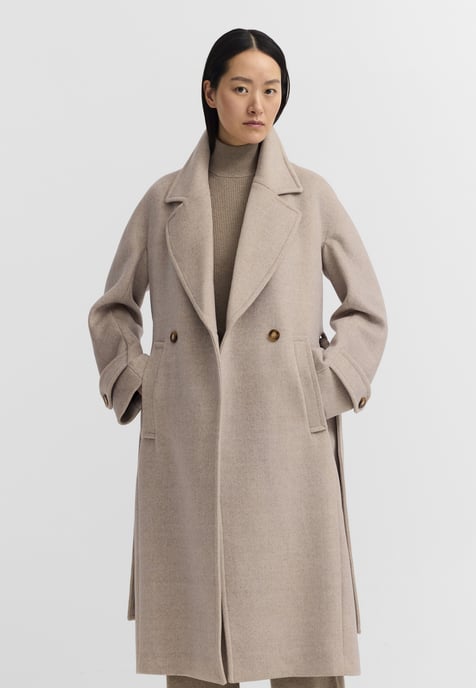 Bugatti Damen Mantel Oversized Trench Wollmix - Image 1