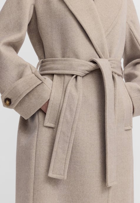 Bugatti Damen Mantel Oversized Trench Wollmix - Image 4