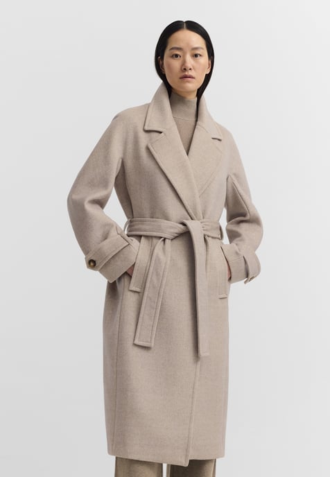 Bugatti Damen Mantel Oversized Trench Wollmix - Image 5