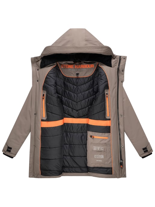 Stone Harbour Herren Winterparka Netaan mit hoher Wassersäule & Steppfutter - Image 5