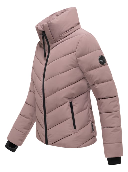 Marikoo Damen Steppjacke Samuiaa – warm, modern & mit abnehmbarer Kapuze - Image 3