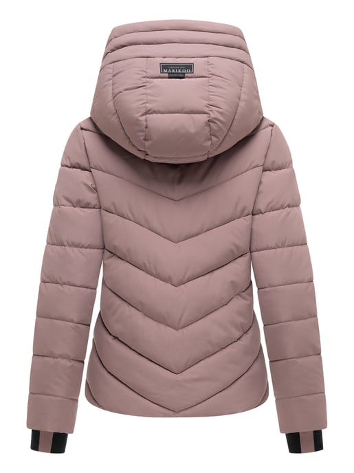 Marikoo Damen Steppjacke Samuiaa – warm, modern & mit abnehmbarer Kapuze - Image 4