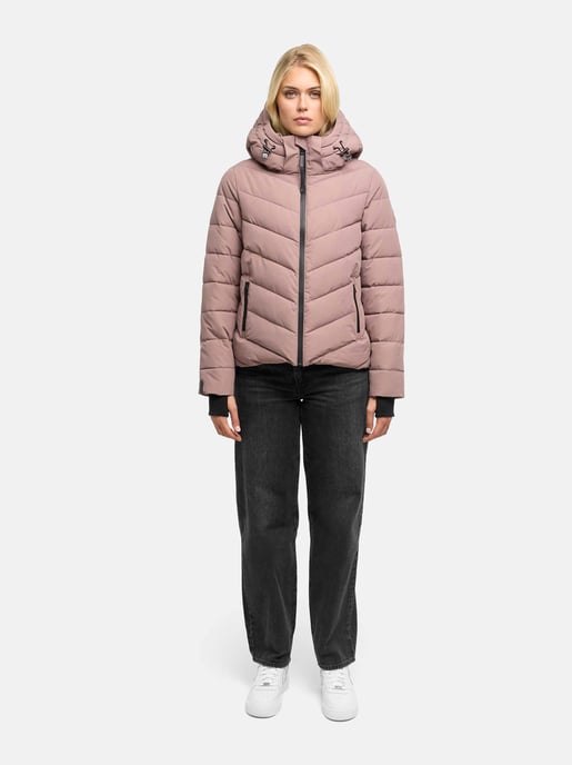 Marikoo Damen Steppjacke Samuiaa – warm, modern & mit abnehmbarer Kapuze - Image 6