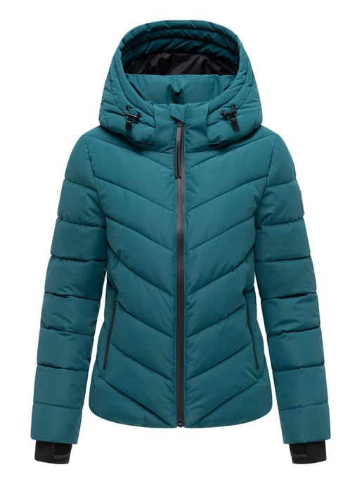 Marikoo Damen Steppjacke Samuiaa – warm, modern & mit abnehmbarer Kapuze - Image 2