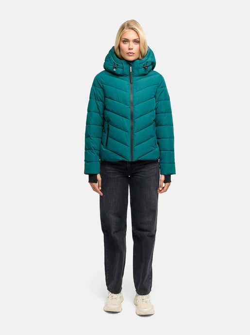 Marikoo Damen Steppjacke Samuiaa – warm, modern & mit abnehmbarer Kapuze - Image 6