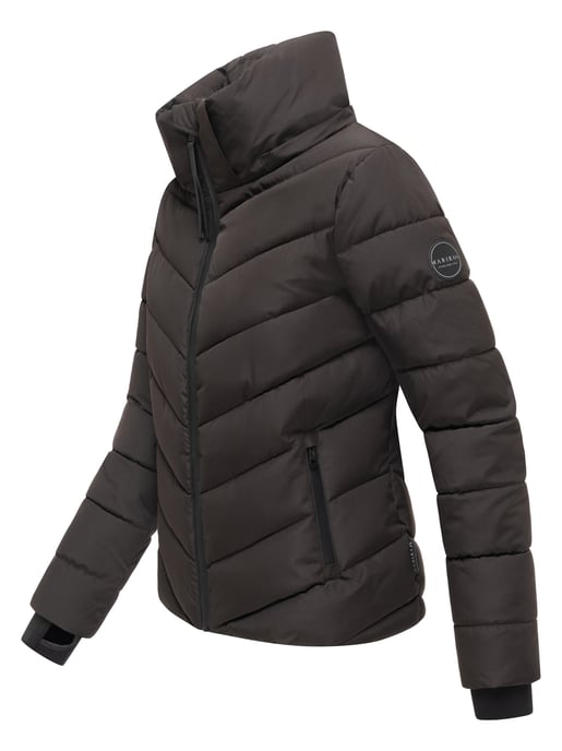 Marikoo Damen Steppjacke Samuiaa – warm, modern & mit abnehmbarer Kapuze - Image 2